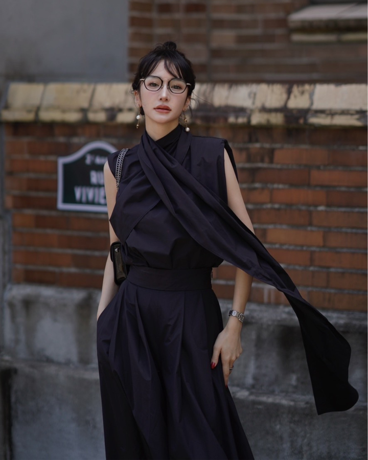 【即日発送】Matte satin flared pants