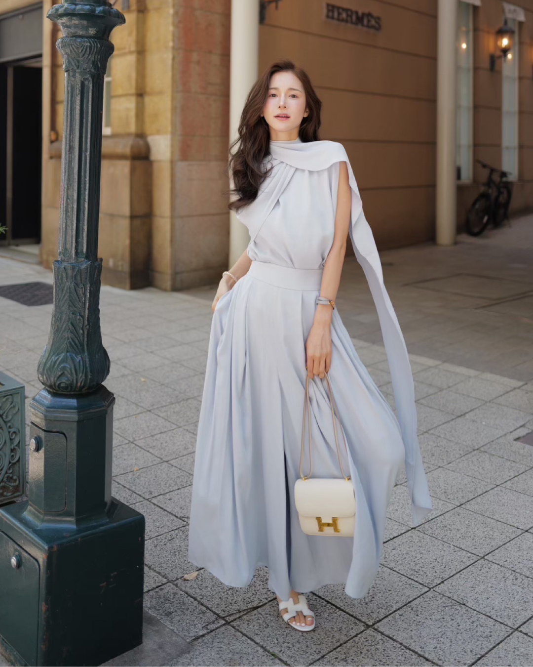 【即日発送】Matte satin flared pants