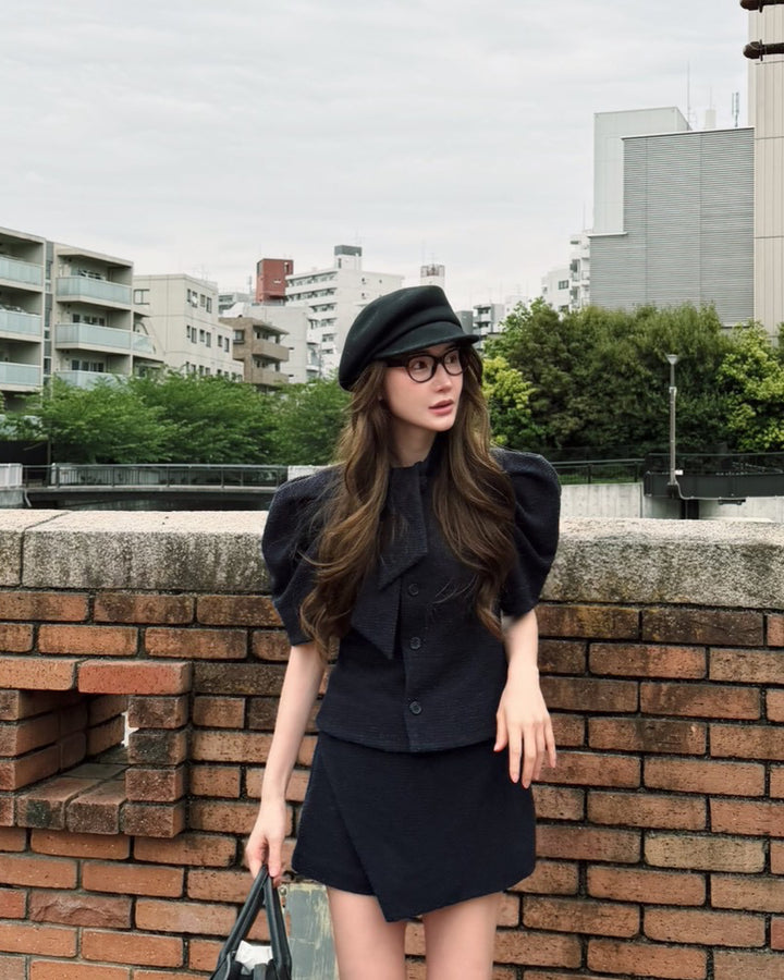 【即日発送】Cammy Kuit Ribbon Blouse