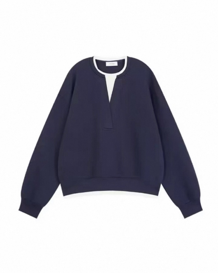 フレンチVスリットスウェット