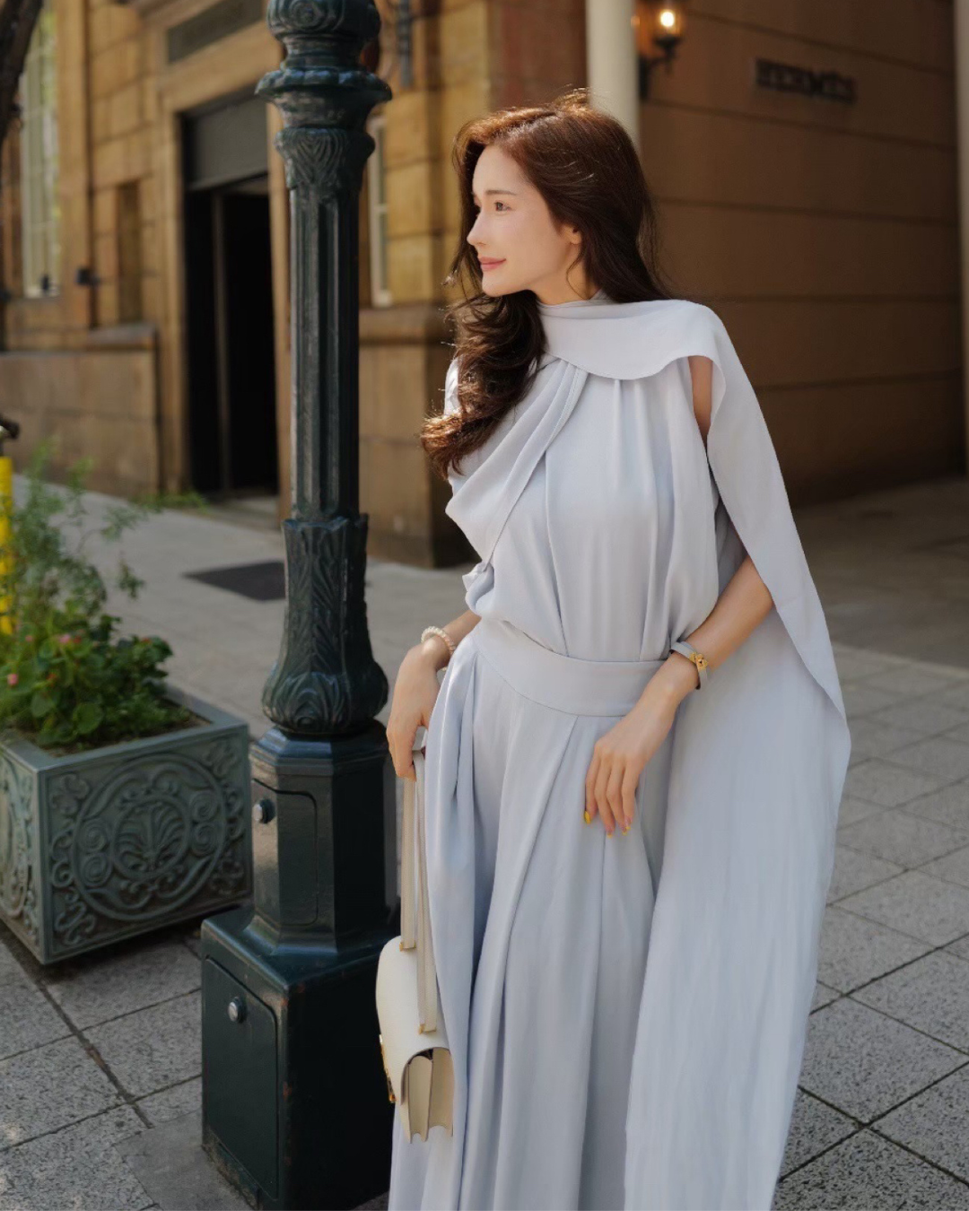 【即日発送】Matte satin flared pants