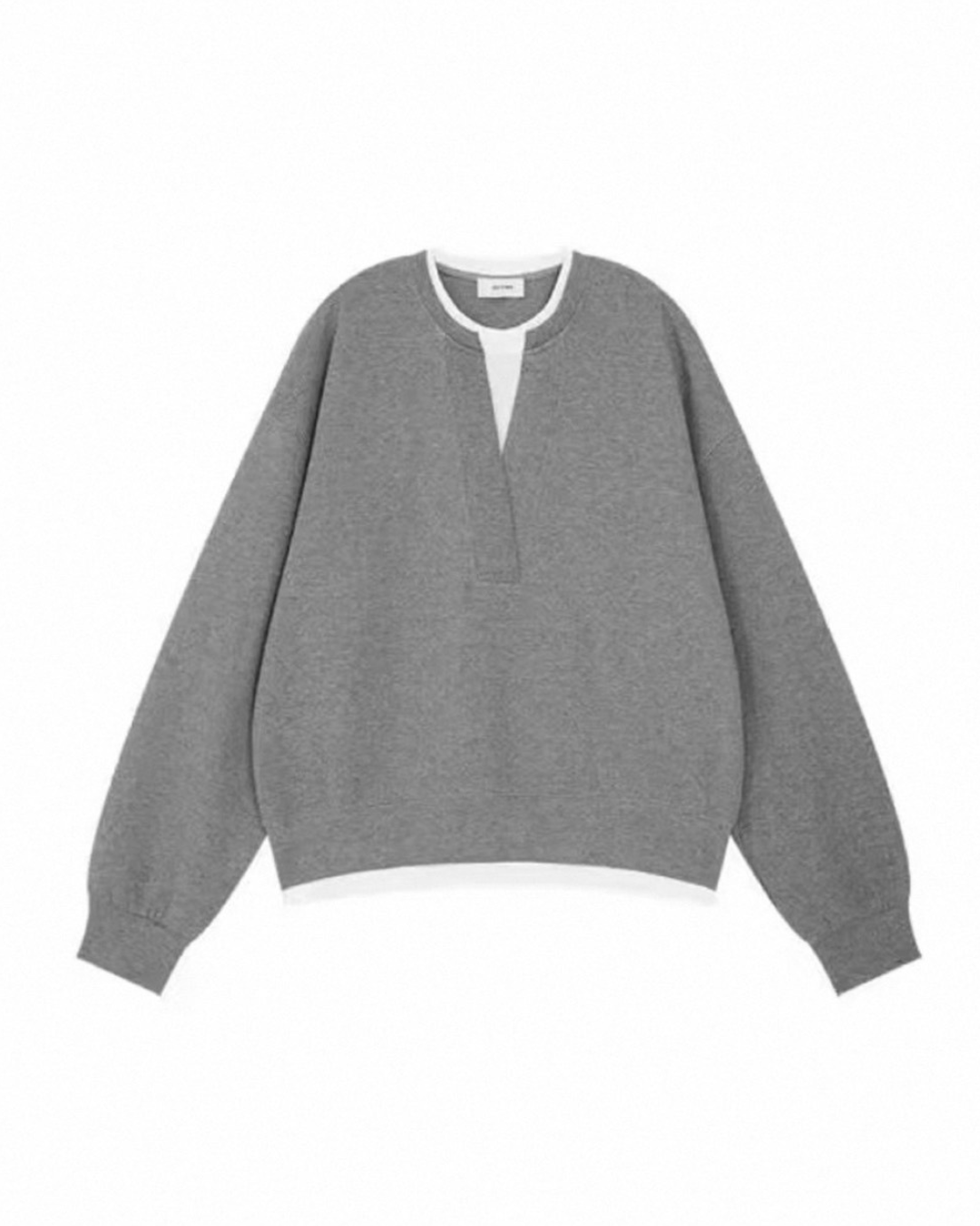 フレンチVスリットスウェット