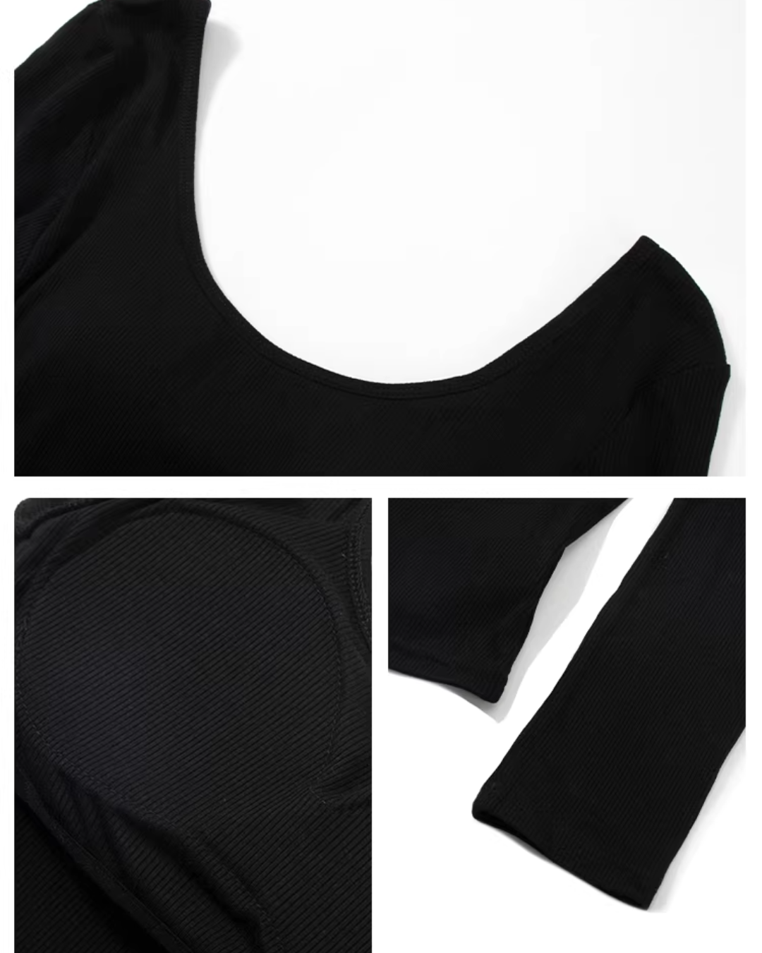 【即日発送】バックオープンブラ付きTシャツ