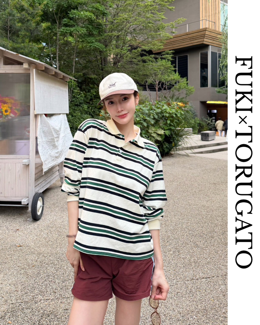 フレンチボーダーポロシャツ