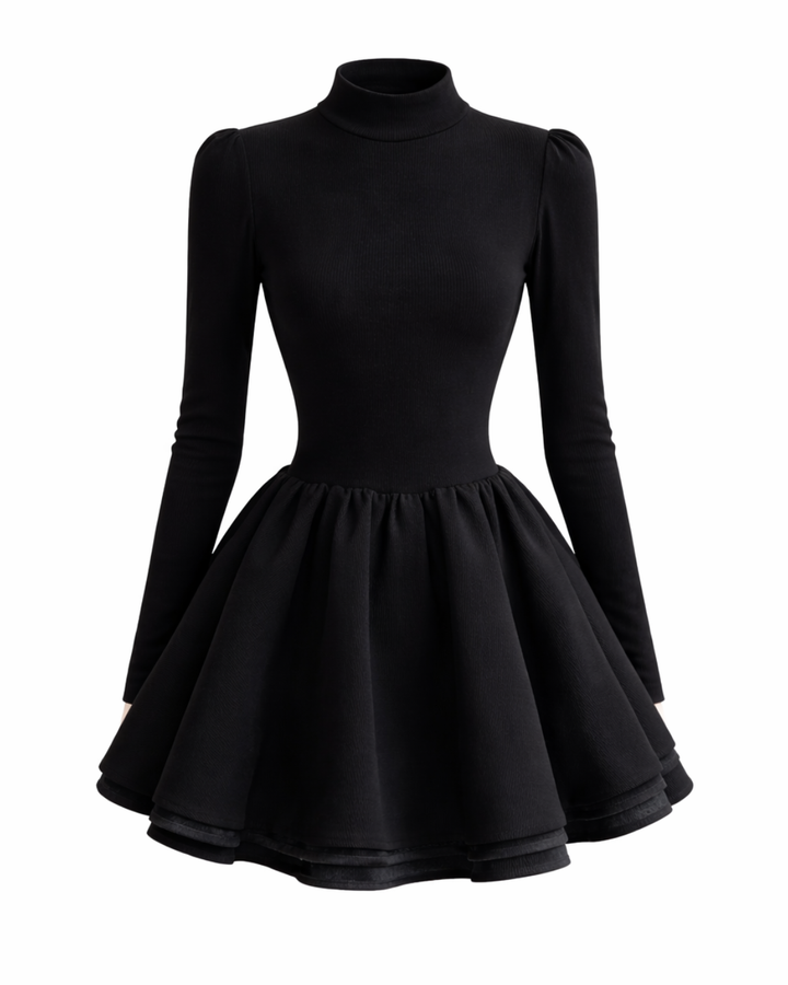 フィットペプラムワンピース