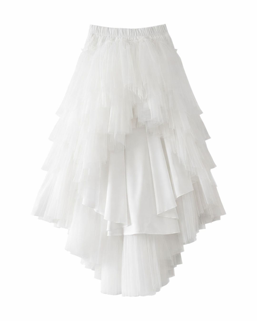 【Lサイズ即日発送】パリレイヤードチュールスカート