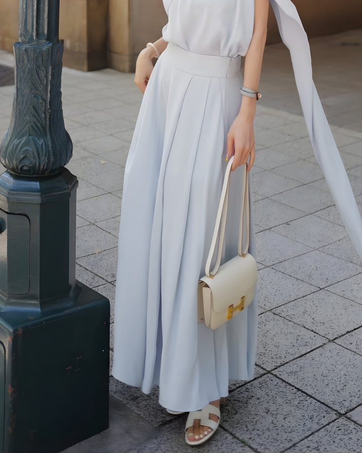 【即日発送】Matte satin flared pants