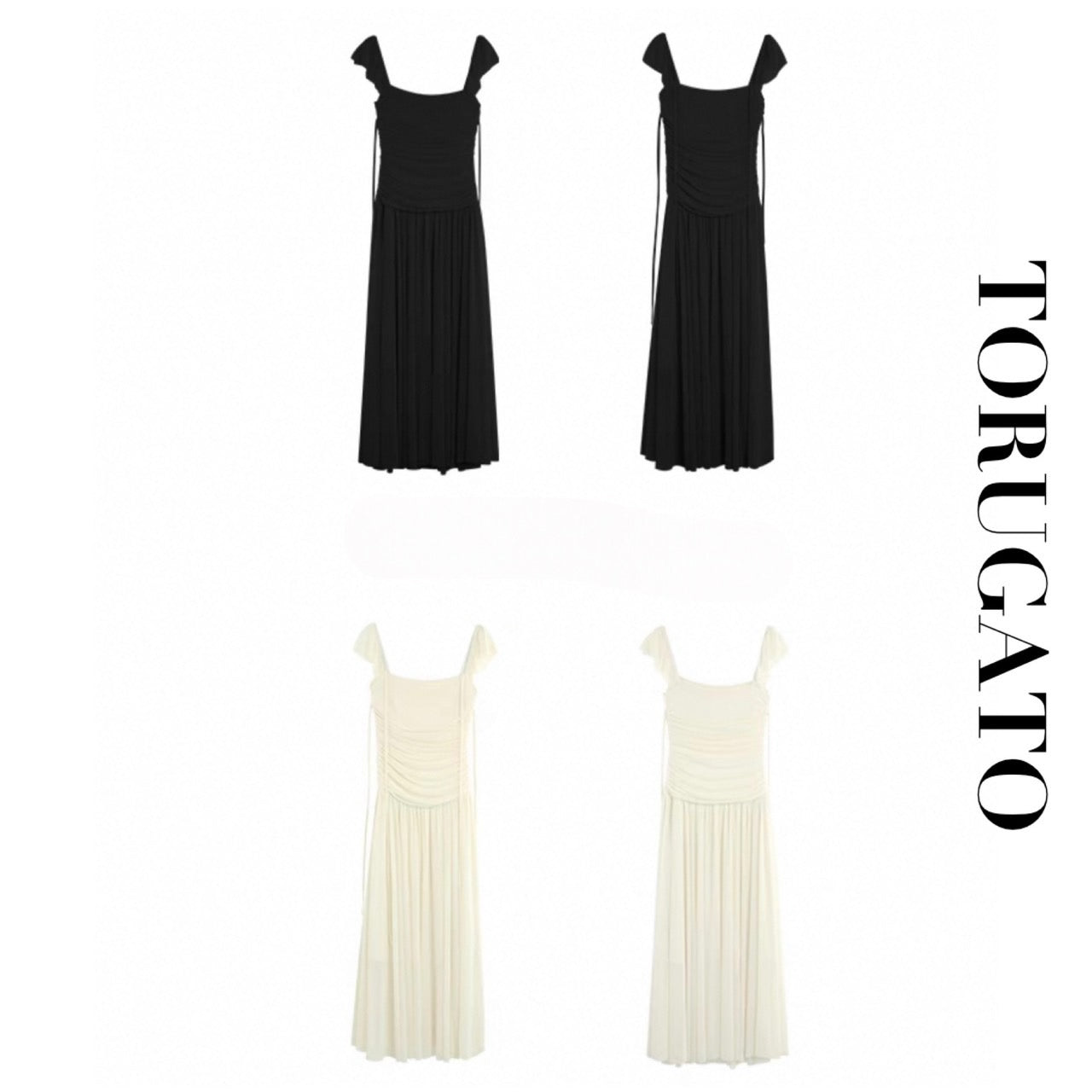 ショルダースルードレスワンピース – TORUGATO