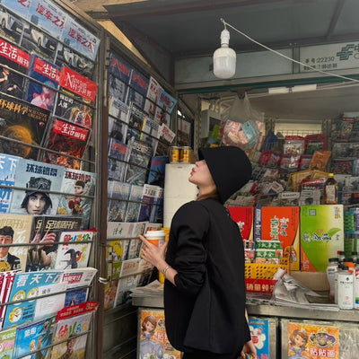 ノーカラープレーンジャケット
