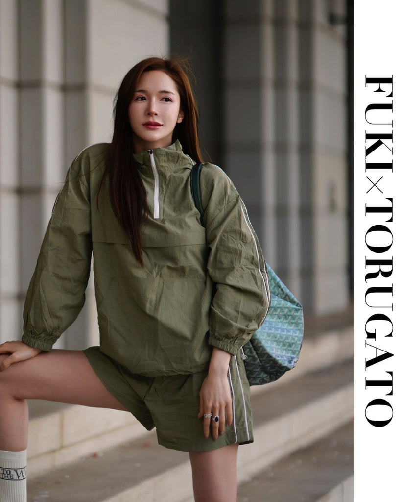 アノラックパーカー×ショートパンツ – TORUGATO