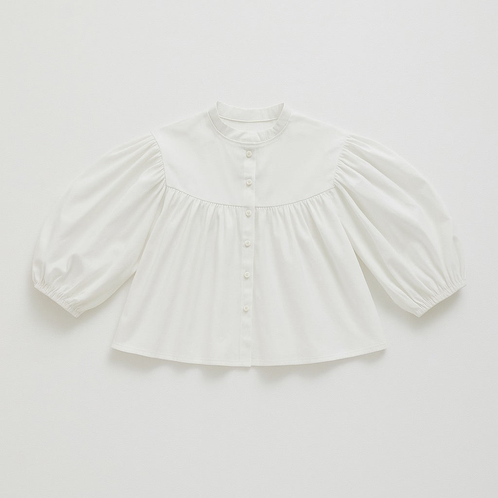 【即日発送】Volume sleeve shirt