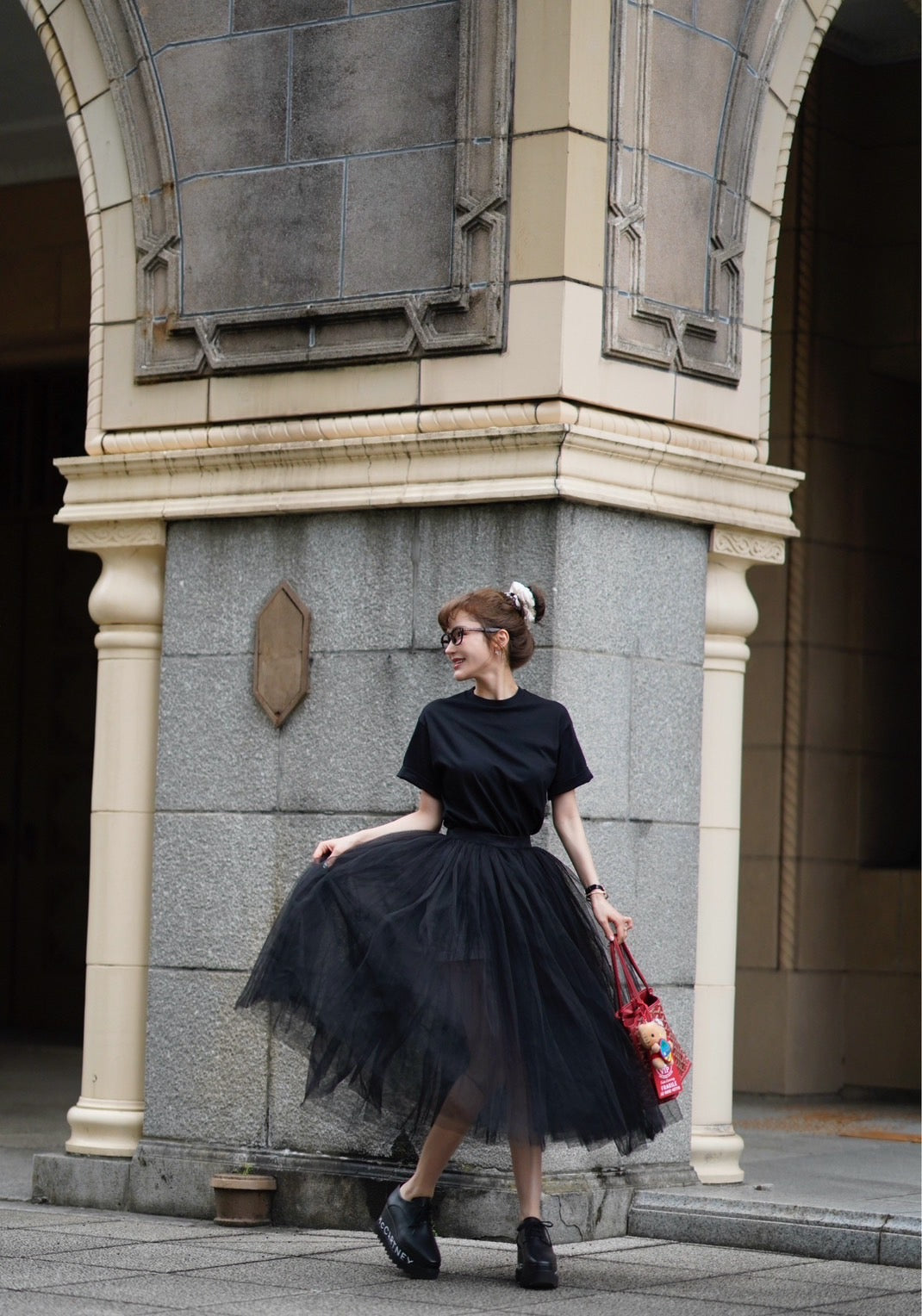 【即日発送】AMOUR VOYAGER print T-shirts