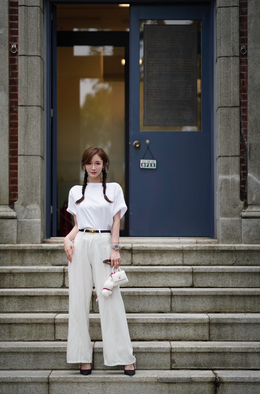 【即日発送】AMOUR VOYAGER print T-shirts