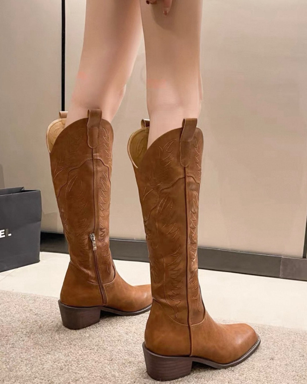 ウエスタンロングブーツ