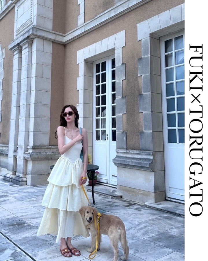 ティアードキャミソールワンピース