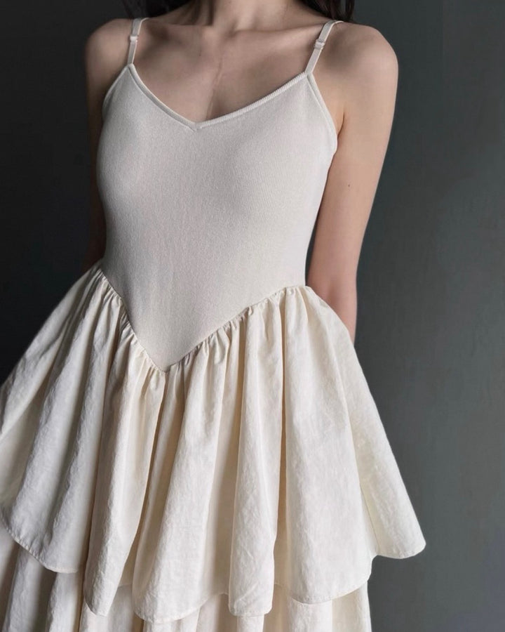 ティアードキャミソールワンピース