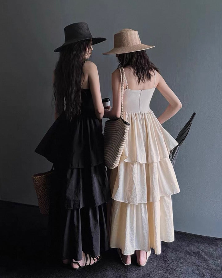 ティアードキャミソールワンピース