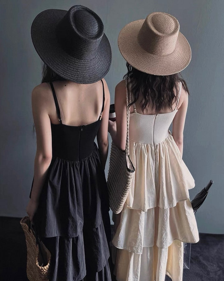 ティアードキャミソールワンピース