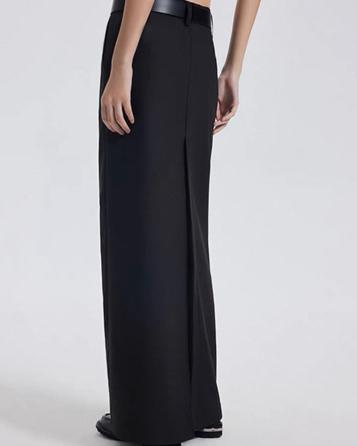 ラインマーメイドロングスカート