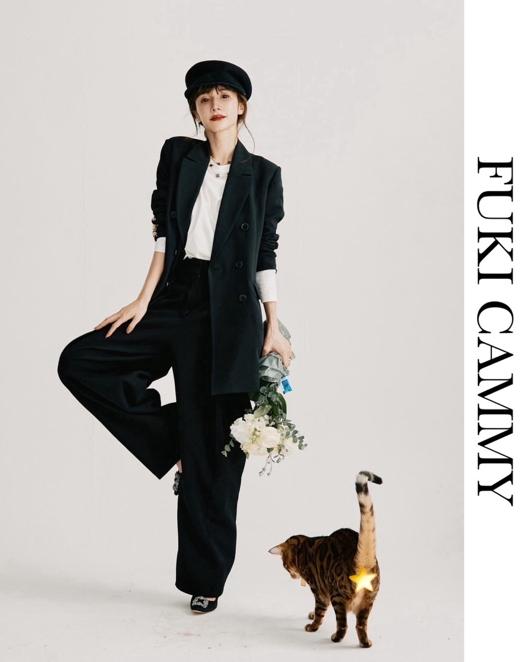 Double-breasted jacket