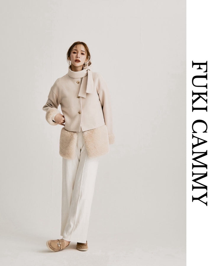 【即日発送】Eco fur vest