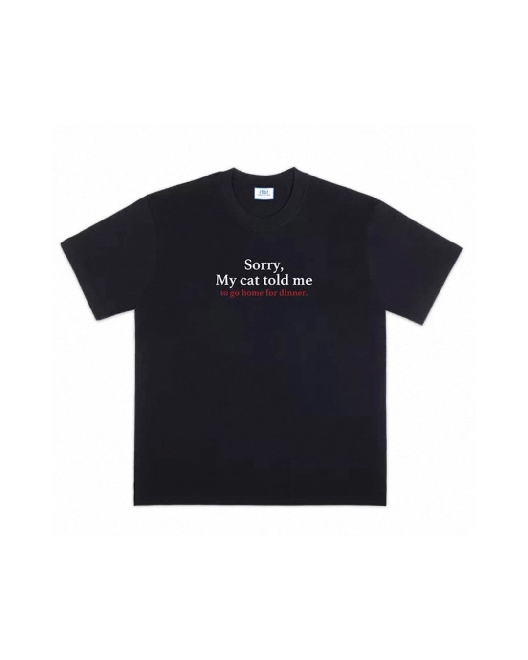 アニマルメッセージプリントTシャツ