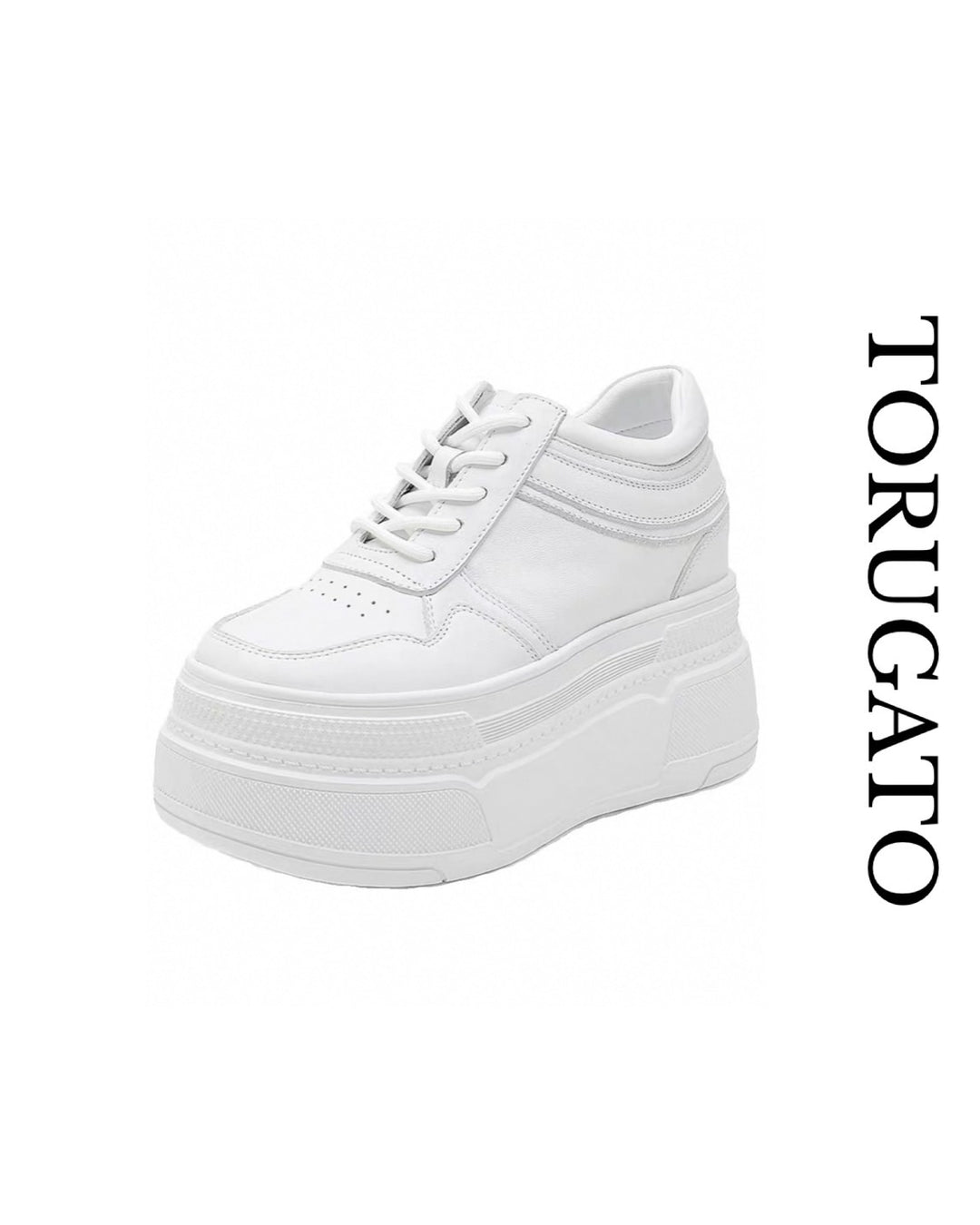 スタイルアップ厚底スニーカー