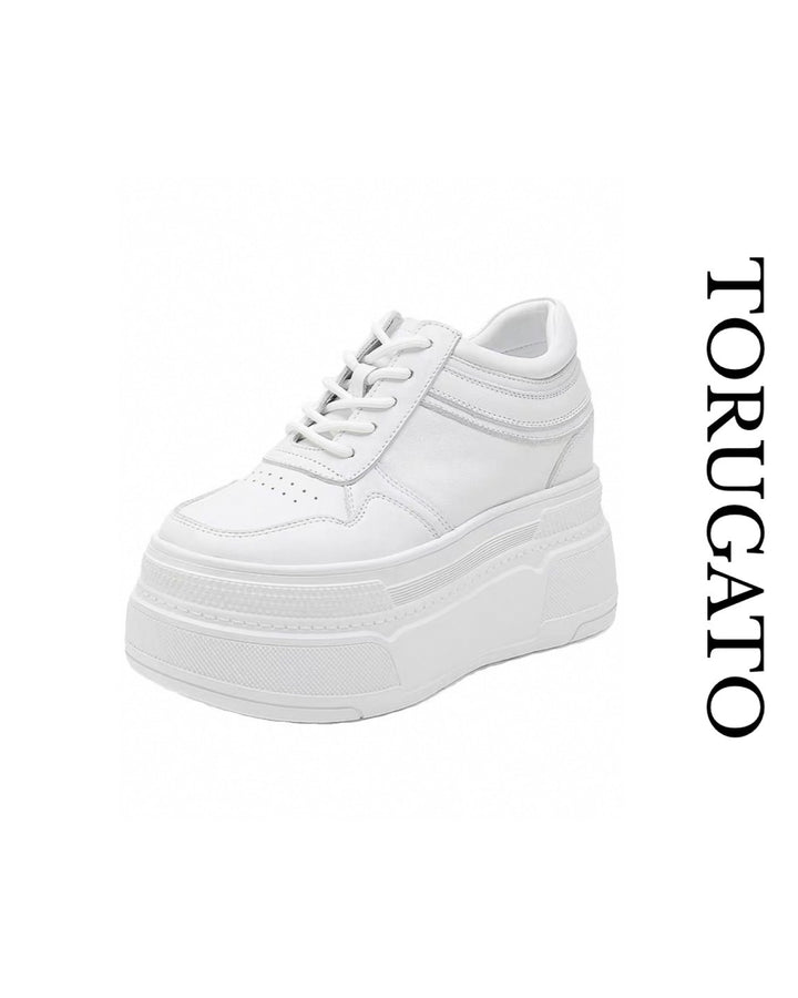 スタイルアップ厚底スニーカー