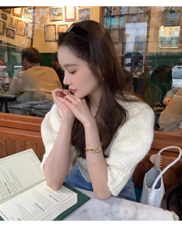 ローゲージニットカーディガン