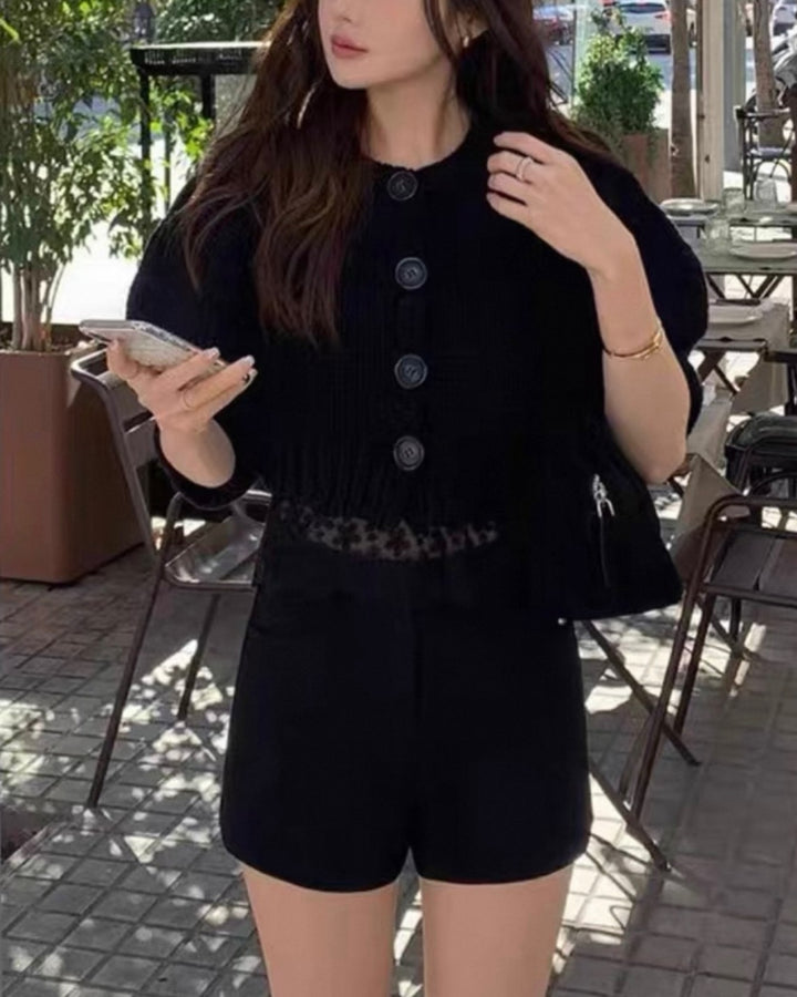 ローゲージニットカーディガン