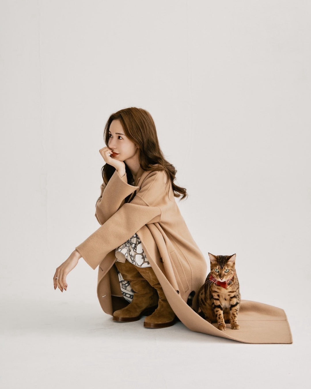 【即日発送】Double-face long coat