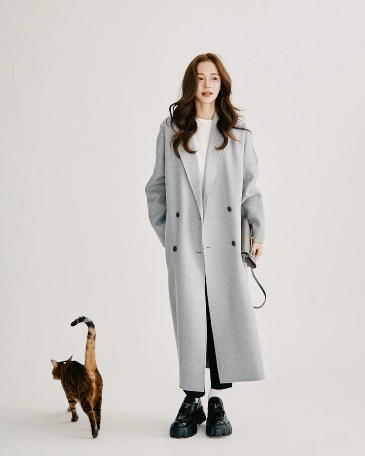 【即日発送】Double-face long coat