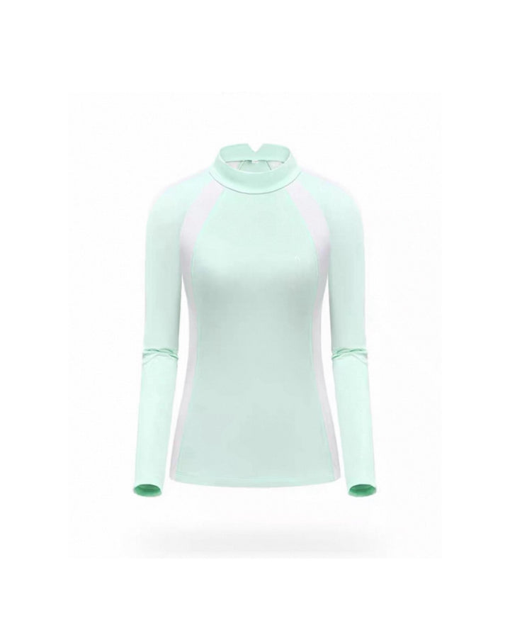 ラインストレッチゴルフトップス