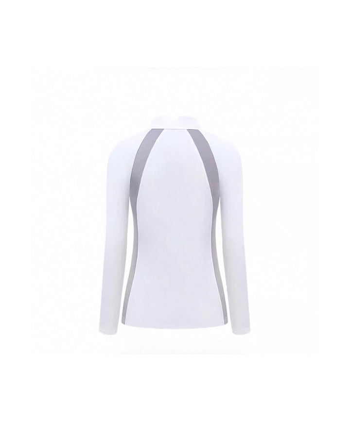 ラインストレッチゴルフトップス