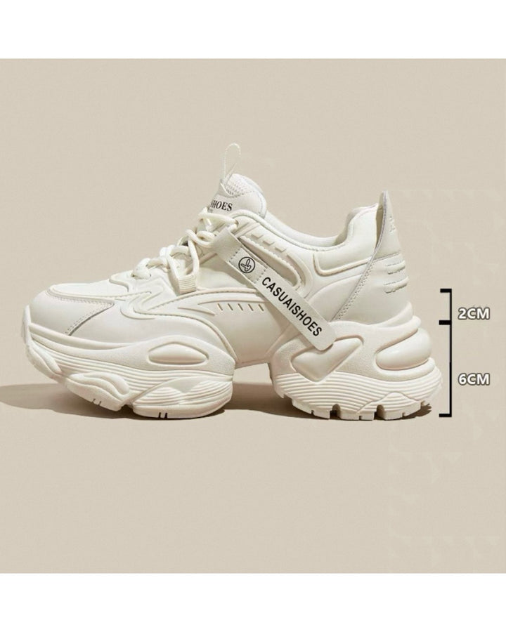 ハイテクダッド厚底スニーカー