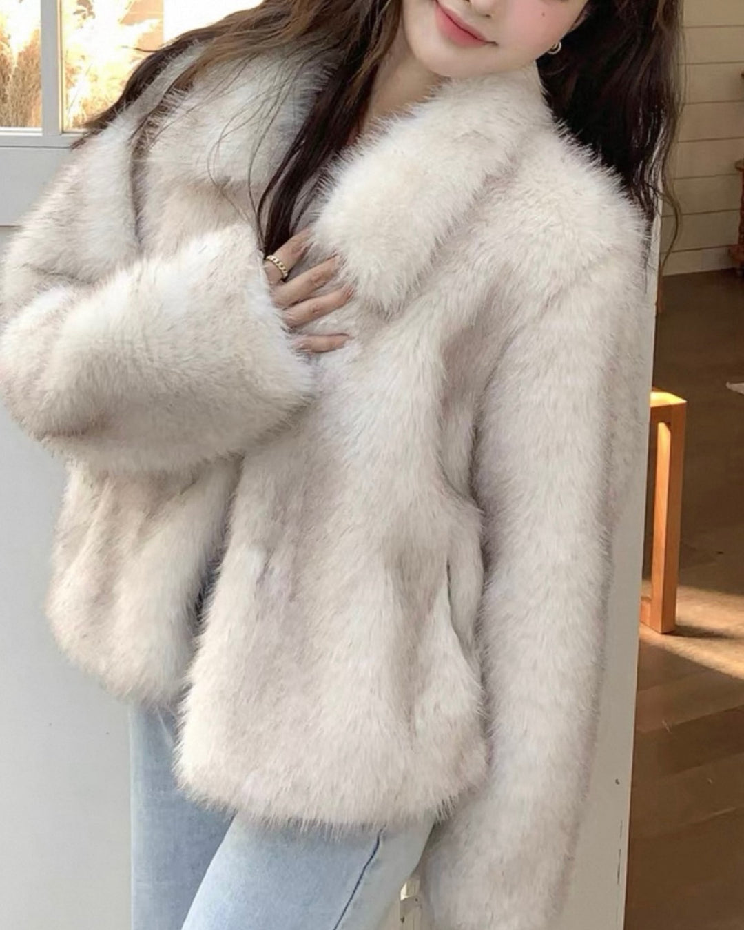 【Mサイズ即日発送】エクラエコファーショートコート