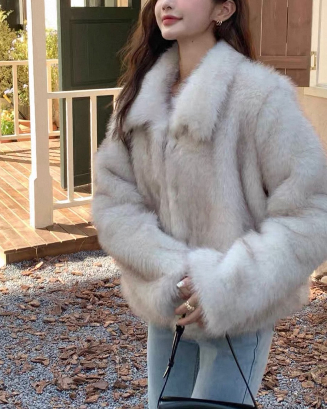 【Mサイズ即日発送】エクラエコファーショートコート