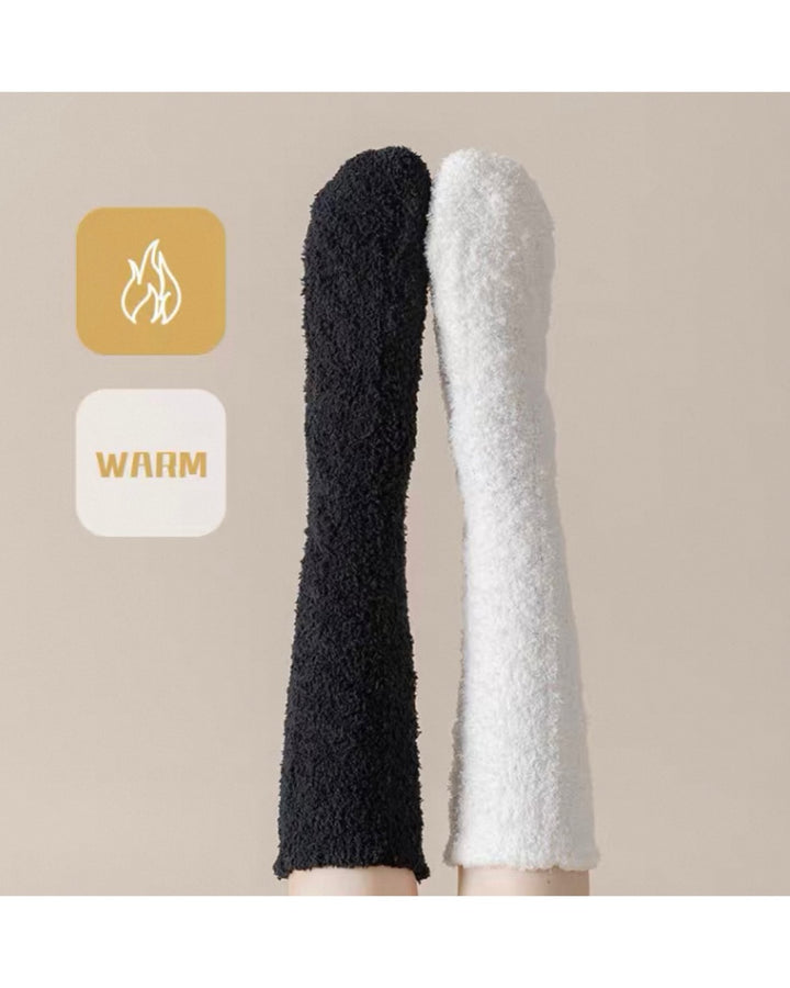 【即日発送】ふわとろ極暖ケーブルソックス