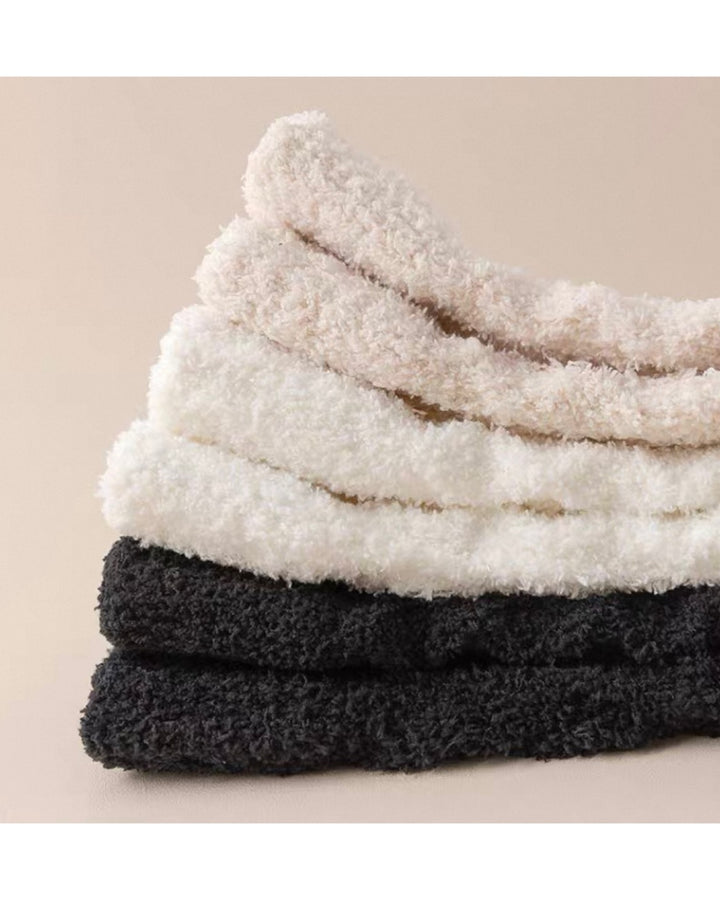 【即日発送】ふわとろ極暖ケーブルソックス