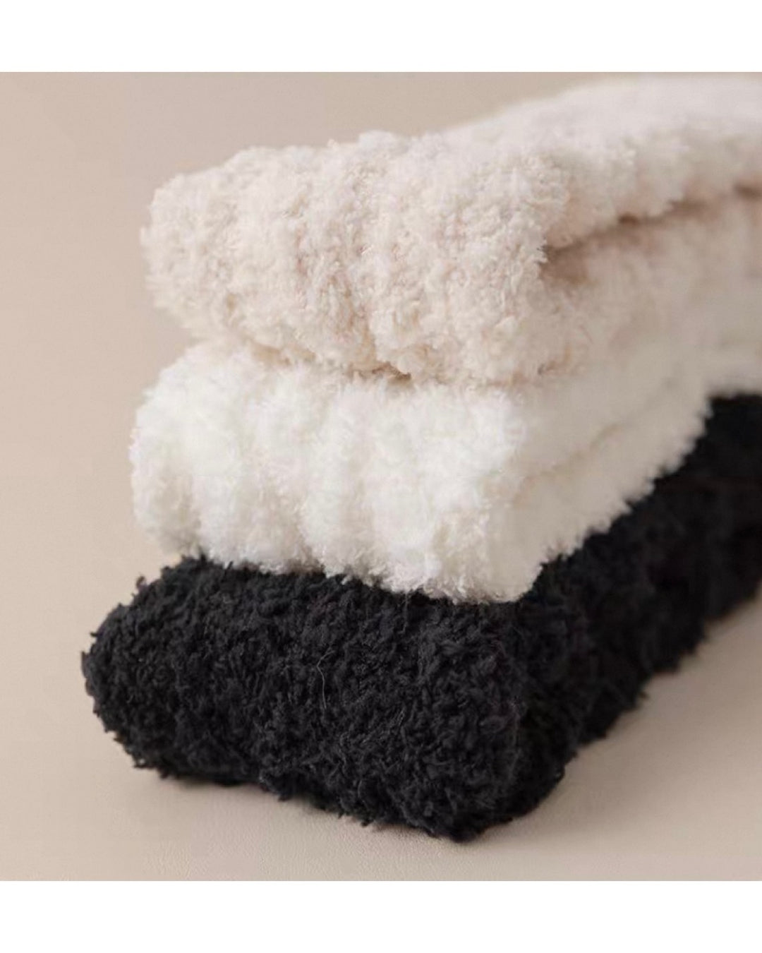 【即日発送】ふわとろ極暖ケーブルソックス