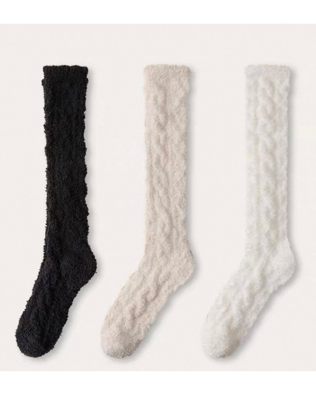 【即日発送】ふわとろ極暖ケーブルソックス
