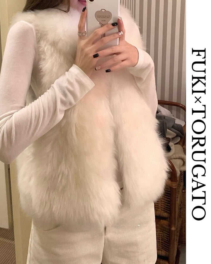 フラッフィーエコファーベスト