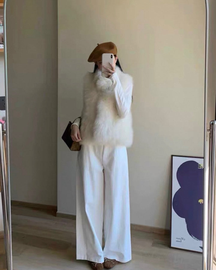 フラッフィーエコファーベスト