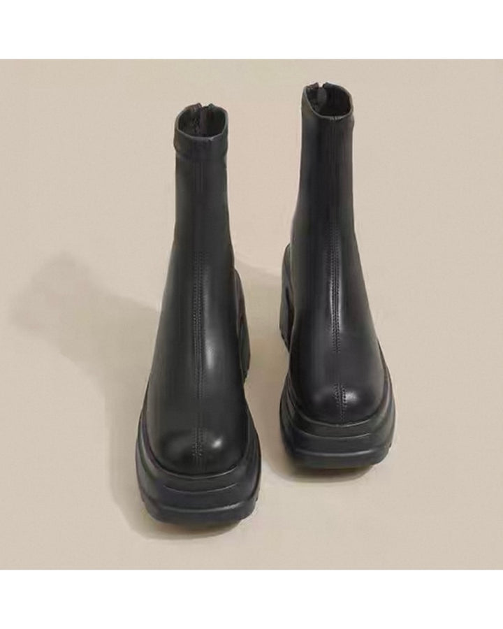 アーチソールショートブーツ