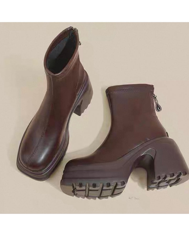 アーチソールショートブーツ