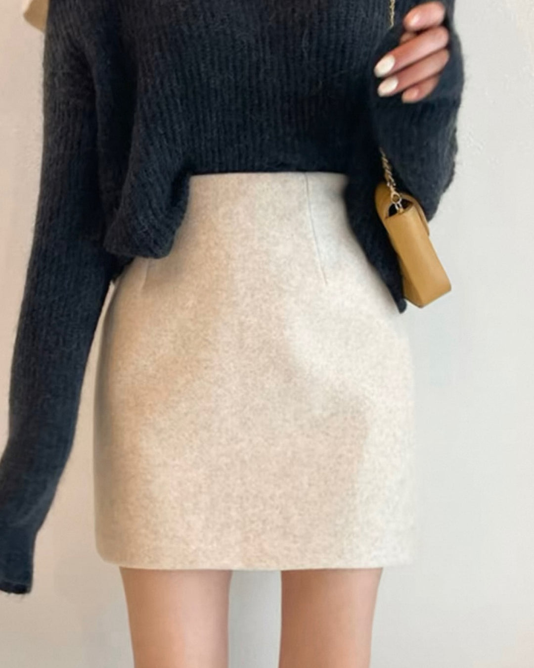 ウエストシェイプミニスカート