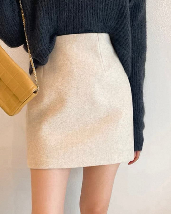 ウエストシェイプミニスカート