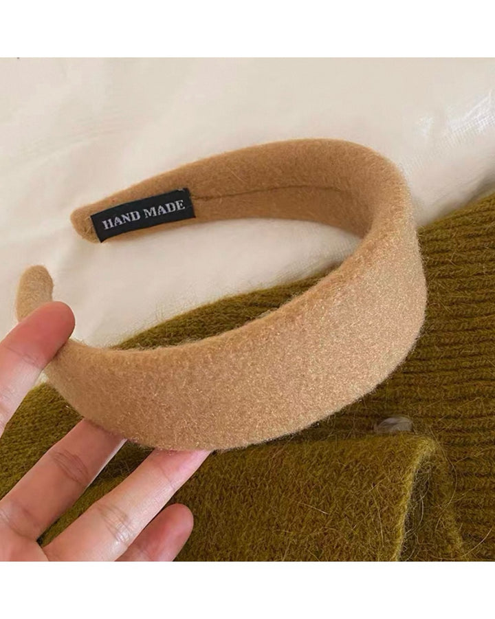 ウールタッチボリュームカチューシャ