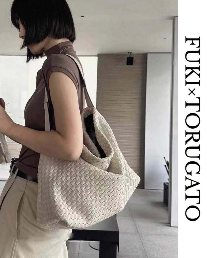 イントレチャートワンショルダートートバッグ