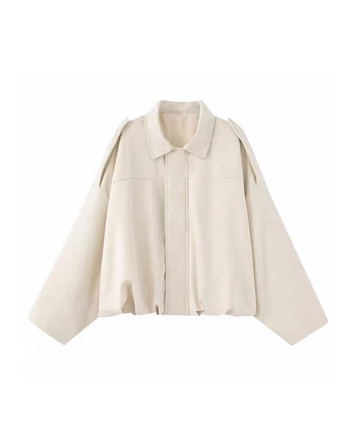 ヴィンテージタッチバルーンブルゾン